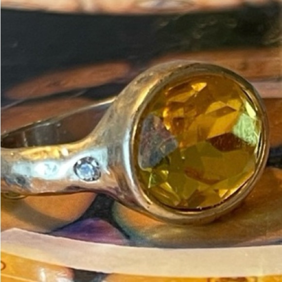 Park Lane Pier Ring in Yellow-Size 8-NWOT! Retired Piece! - Picture 10 of 12